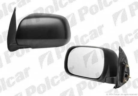 819251M Дзеркало зовнішнє лівий POLCAR підбір по vin на Brocar