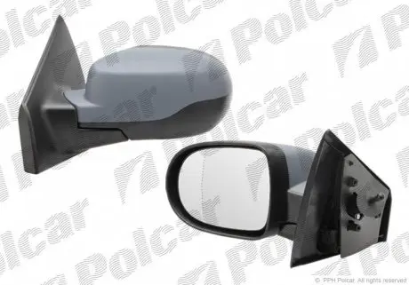 6064511M Зеркало внешнее POLCAR подбор по vin на Brocar
