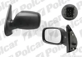 6061524M Дзеркало зовнішнє правий POLCAR підбір по vin на Brocar
