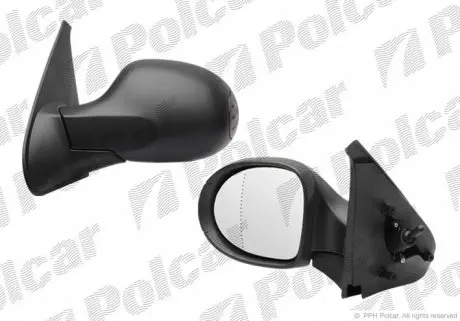 6059511M Зеркало внешнее POLCAR подбор по vin на Brocar