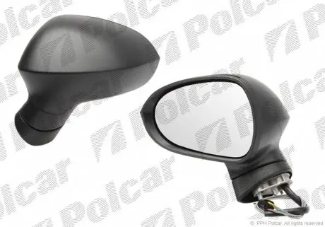 6732521M Зеркало внешнее POLCAR підбір по vin на Brocar