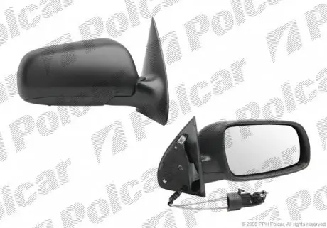 6913523M Зеркало внешнее POLCAR подбор по vin на Brocar