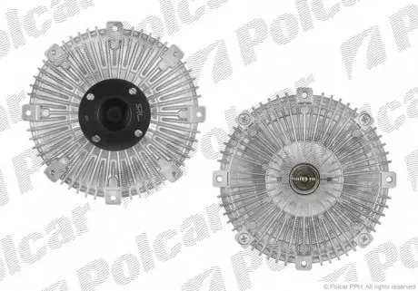 SV5042S Віско-зчеплення POLCAR підбір по vin на Brocar