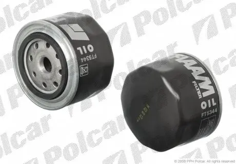 FT5344 Масляный фильтр POLCAR подбор по vin на Brocar