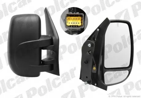 6042526M Зеркало внешнее POLCAR подбор по vin на Brocar