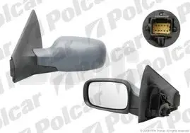 6012514M Зеркало внешнее POLCAR підбір по vin на Brocar