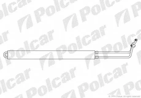 5520L81X Радіатор масла POLCAR підбір по vin на Brocar