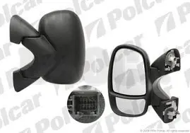 6026524M Дзеркало зовнішнє правий POLCAR підбір по vin на Brocar