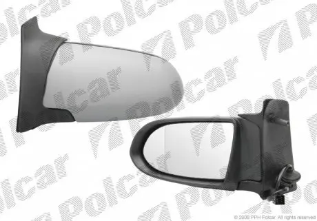 5560524M Зеркало внешнее POLCAR подбор по vin на Brocar