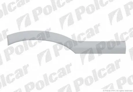 5560817 Накладка крыла POLCAR подбор по vin на Brocar