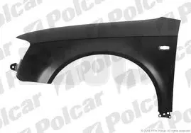 133501 Крило переднє POLCAR підбір по vin на Brocar
