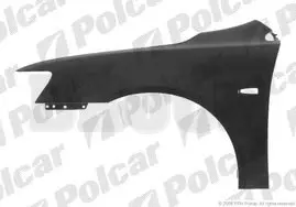 523401 Крило переднє ліве POLCAR підбір по vin на Brocar