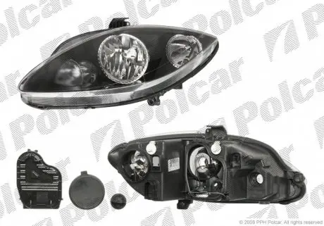 6755102V Фара основна POLCAR підбір по vin на Brocar