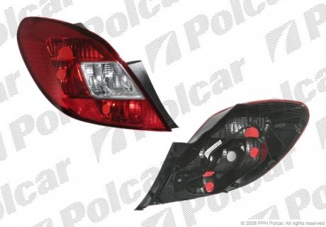 5558871E Фонарь задний POLCAR підбір по vin на Brocar