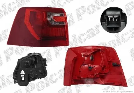 675287V Ліхтар задній POLCAR підбір по vin на Brocar