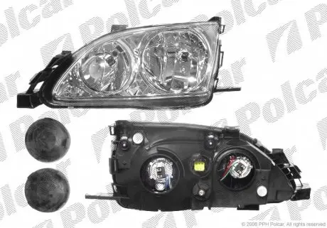 8124092E Фара основна POLCAR підбір по vin на Brocar