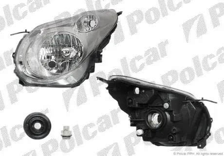 743109E Фара основная POLCAR подбор по vin на Brocar