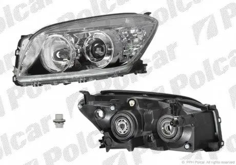8148102E Фара основна POLCAR підбір по vin на Brocar
