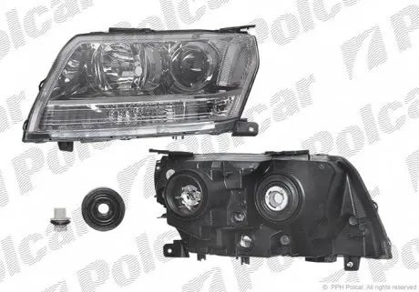 7426091E Фара основна POLCAR підбір по vin на Brocar