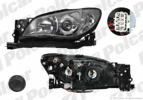 721409E Фара основна POLCAR підбір по vin на Brocar