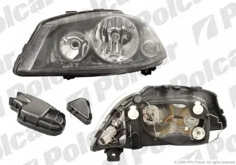 6730095E Фара основна POLCAR підбір по vin на Brocar