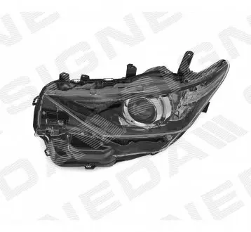 ZTY111376L Передняя фара SIGNEDA підбір по vin на Brocar