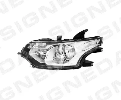 ZMB1188L Передняя фара SIGNEDA підбір по vin на Brocar