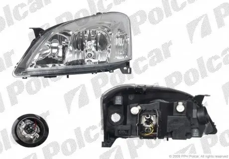 8114100E Фара основная POLCAR підбір по vin на Brocar