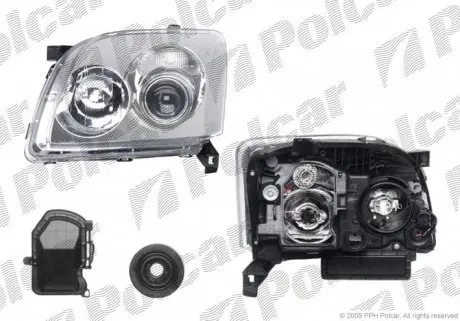 8125091E Фара основна POLCAR підбір по vin на Brocar