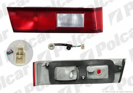 8135882 Фонарь задний POLCAR подбор по vin на Brocar