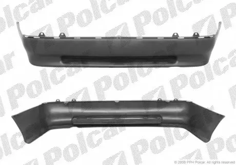 7402961 Бампер задній POLCAR підбір по vin на Brocar