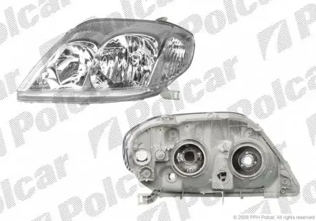 8114101E Фара основная POLCAR підбір по vin на Brocar