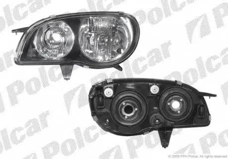 8113101E Фара основна POLCAR підбір по vin на Brocar