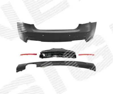 PBM04197BA Бампер задний SIGNEDA підбір по vin на Brocar