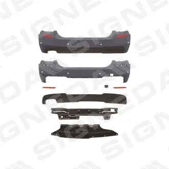 PBM04066SET Бампер задний SIGNEDA подбор по vin на Brocar