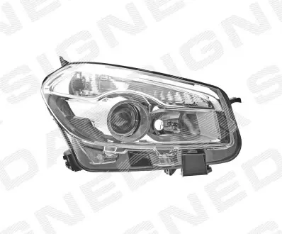 ZDS11D7R Передня фара SIGNEDA підбір по vin на Brocar