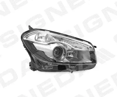 ZDS111013R Передня фара SIGNEDA підбір по vin на Brocar