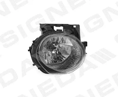 ZDS111009R Передня фара SIGNEDA підбір по vin на Brocar