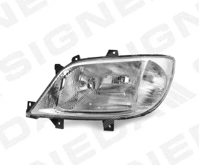 ZBZ1116L Передня фара SIGNEDA підбір по vin на Brocar