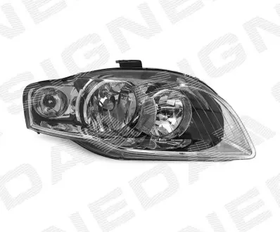 ZAD1109CR ПЕРЕДНЯЯ ФАРА SIGNEDA подбор по vin на Brocar