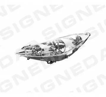 ZPG1144EL Передня фара SIGNEDA підбір по vin на Brocar
