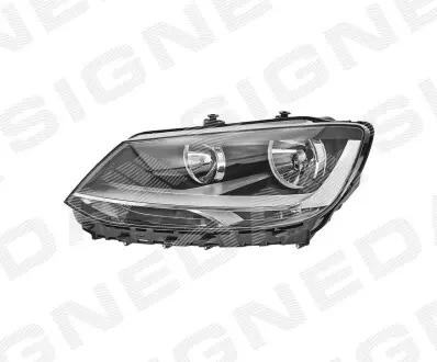 ZVG111685R Передня фара SIGNEDA підбір по vin на Brocar