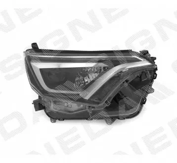 ZTY11195R Передня фара SIGNEDA підбір по vin на Brocar
