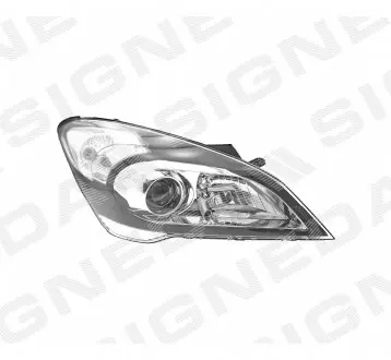 ZKA1127R Передня фара SIGNEDA підбір по vin на Brocar
