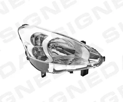 ZPG111096R Передня фара SIGNEDA підбір по vin на Brocar