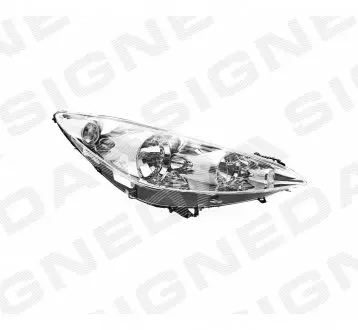 ZPG1144ER Передня фара SIGNEDA підбір по vin на Brocar