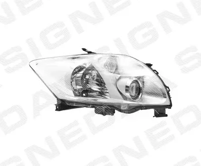 ZTY1104R Передняя фара SIGNEDA подбор по vin на Brocar