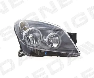 ZOP1117R Передняя фара SIGNEDA підбір по vin на Brocar