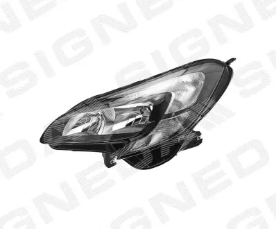 ZOP1186EL Передня фара SIGNEDA підбір по vin на Brocar