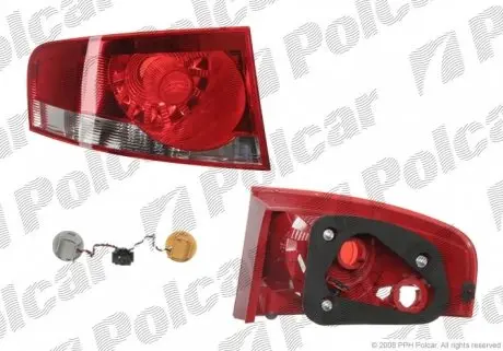 6755881T Фонарь задний POLCAR подбор по vin на Brocar